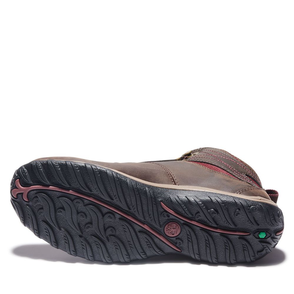 Botas de Caminhada Feminino - Timberland Norwood Mid Impermeavel - WXNPV0198 - Marrom